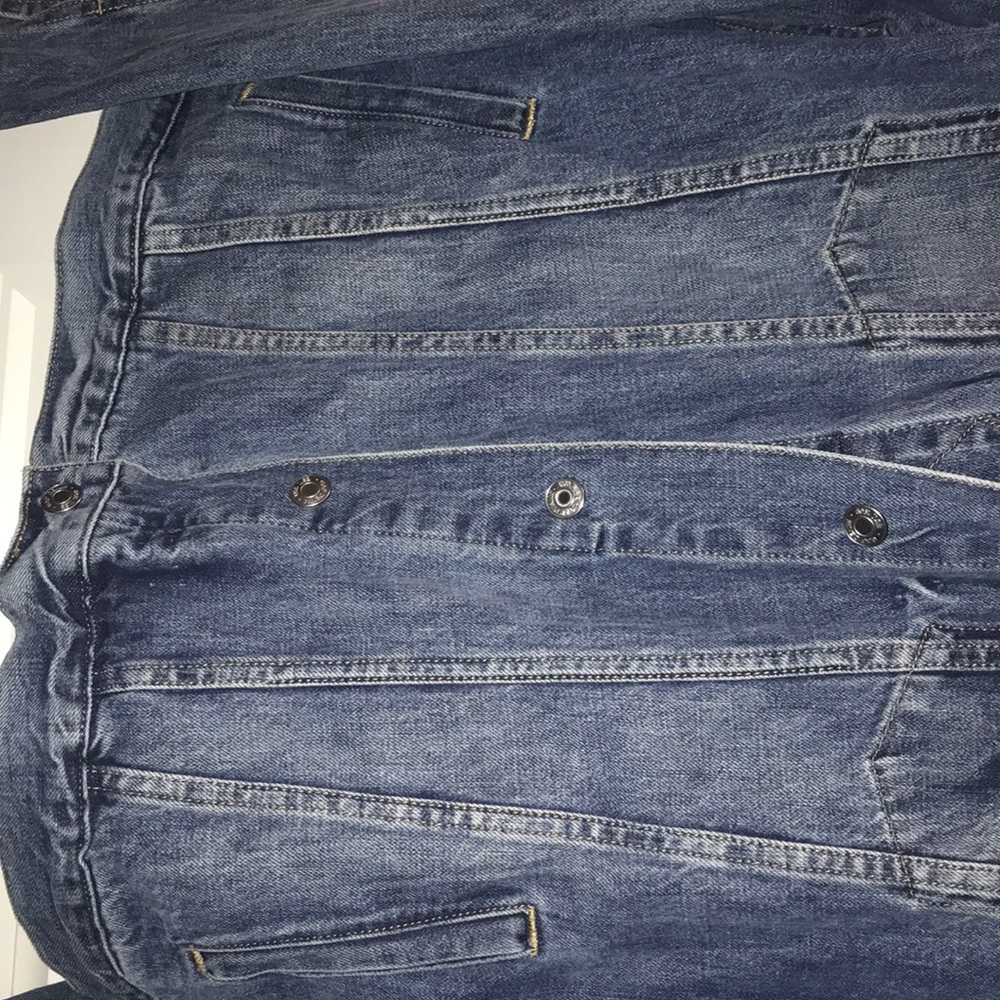 distressed denim jacket - Picture 6 of 6